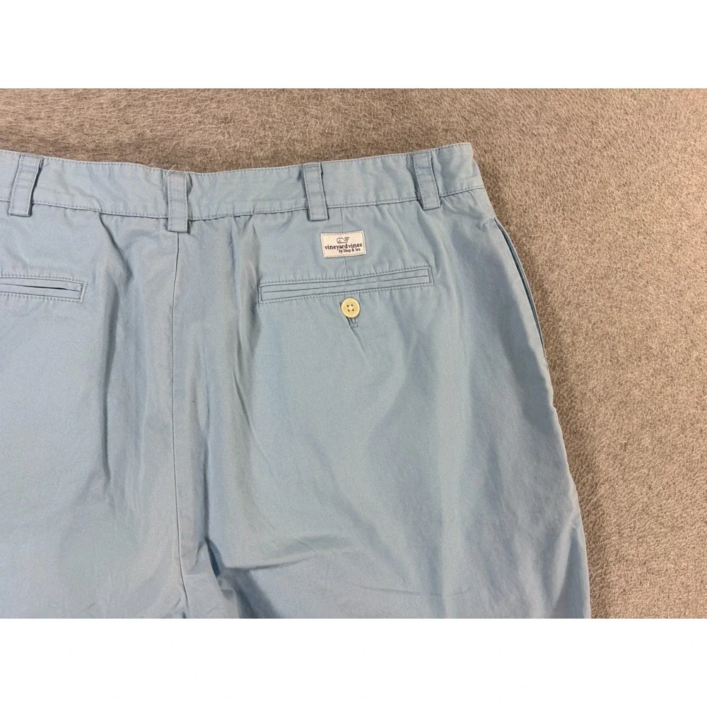 Vineyard Vines Cotton Twill CLUB Shorts (Men's Size 38) Blue - 